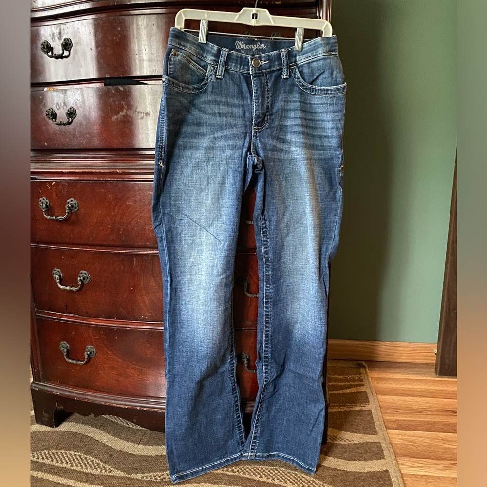 Womens 9x34 Wrangler Willow Ultimate Riding Jeans